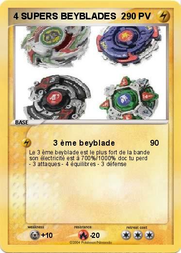 Pokemon 4 SUPERS BEYBLADES  2