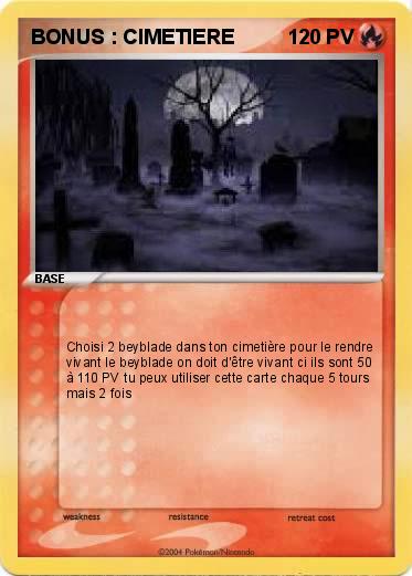 Pokemon BONUS : CIMETIERE