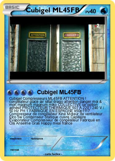Pokemon Cubigel ML45FB