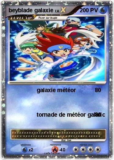 Pokemon beyblade galaxie