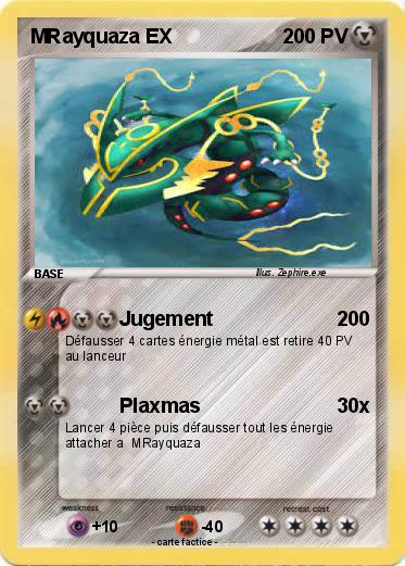 Pokemon MRayquaza EX