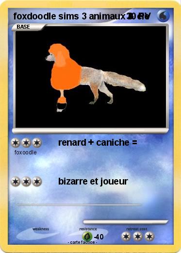 Pokemon foxdoodle sims 3 animaux & cie