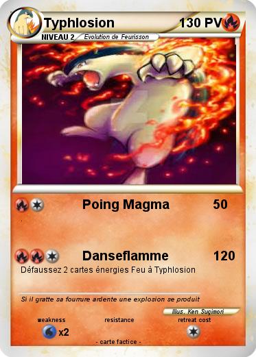 Pokemon Typhlosion