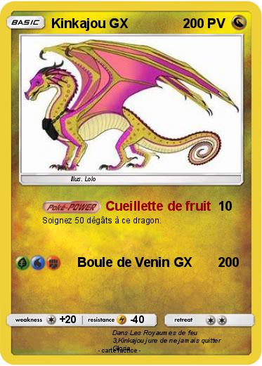Pokemon Kinkajou GX