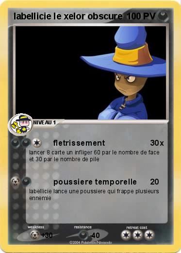 Pokemon labellicie le xelor obscure