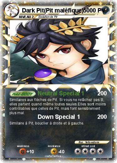 Pokemon Dark Pit(Pit malèfique)