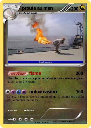 Pokemon proute au man