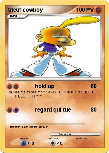 Pokemon titeuf cowboy