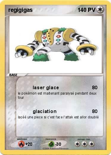 Pokemon regigigas
