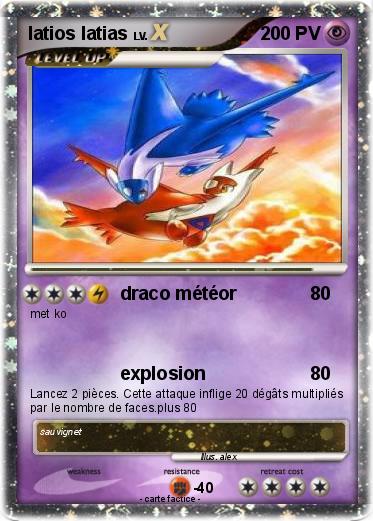 Pokemon latios latias