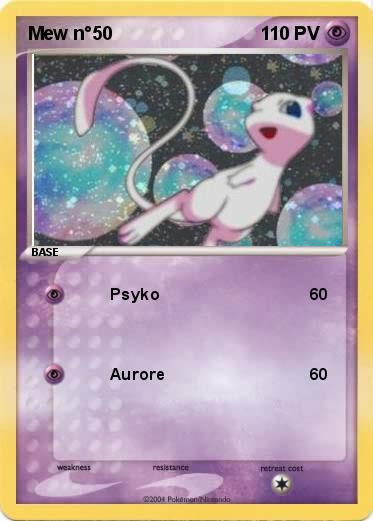 Pokemon Mew n°50