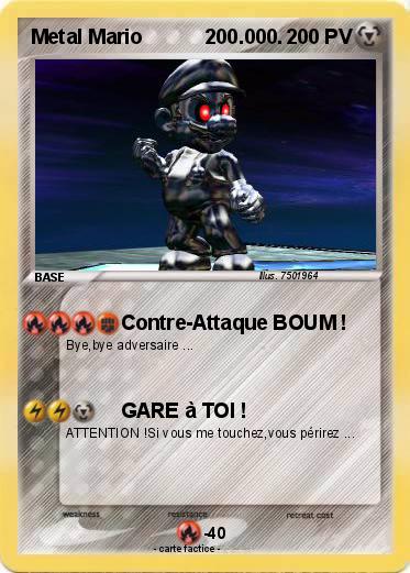 Pokemon Metal Mario           200.000.