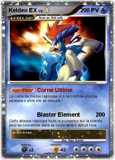 Pokemon Keldeo EX