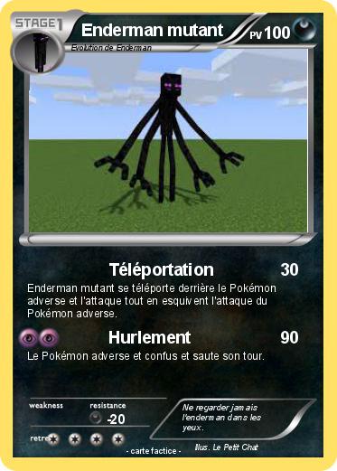 Pokemon Enderman mutant