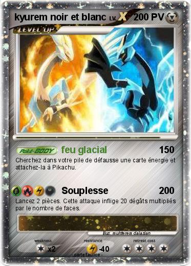 Pokemon kyurem noir et blanc