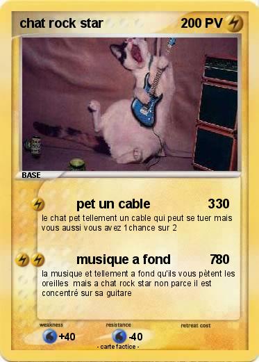 Pokemon chat rock star