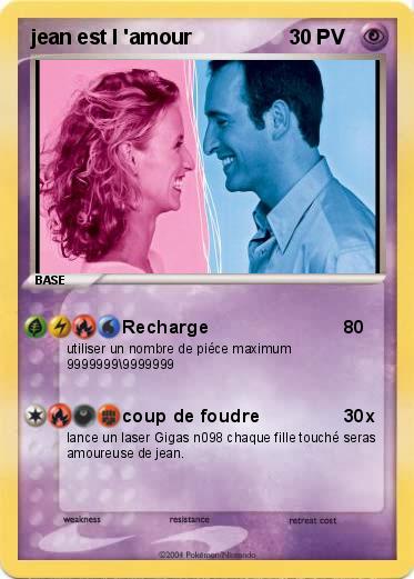 Pokemon jean est l 'amour