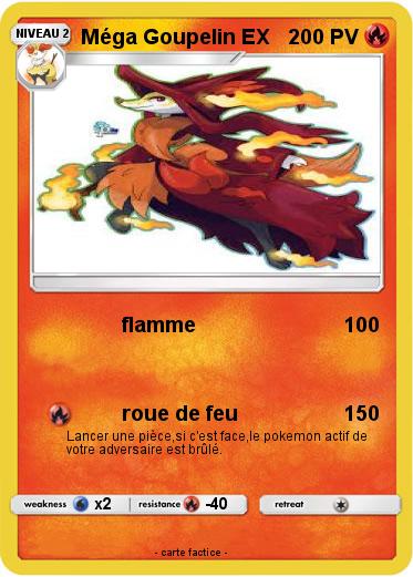 Pokemon Méga Goupelin EX