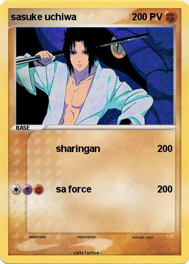 Pokemon sasuke uchiwa