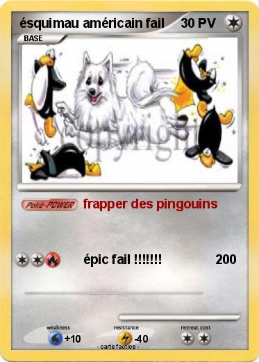 Pokemon ésquimau américain fail