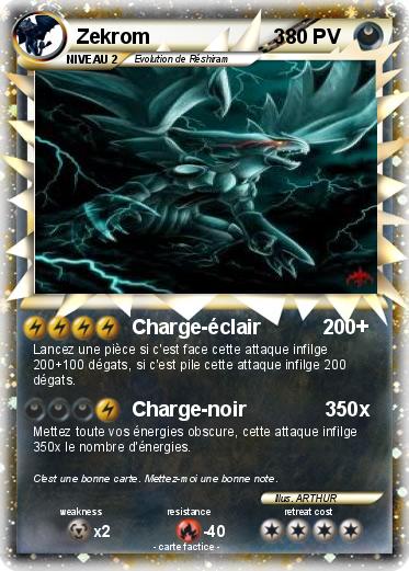 Pokemon Zekrom                      3
