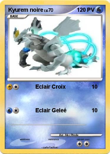 Pokemon Kyurem noire