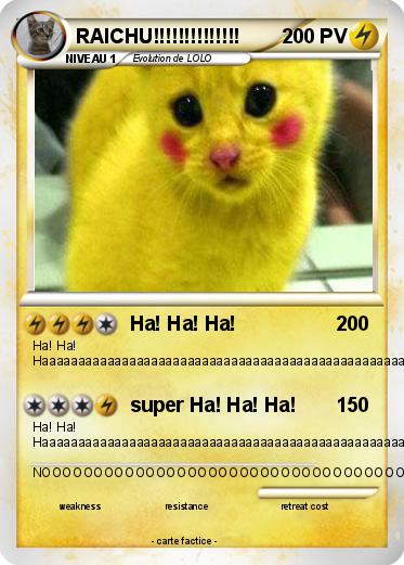 Pokemon RAICHU!!!!!!!!!!!!!!
