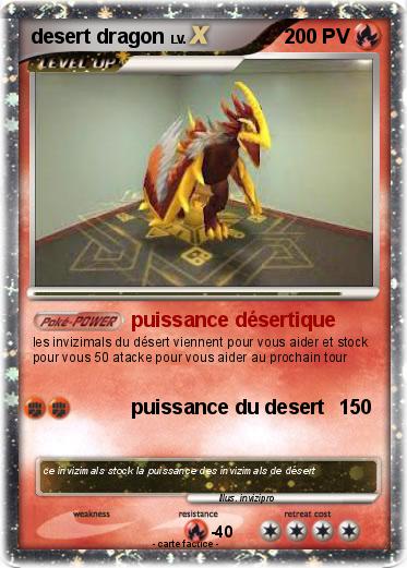 Pokemon desert dragon