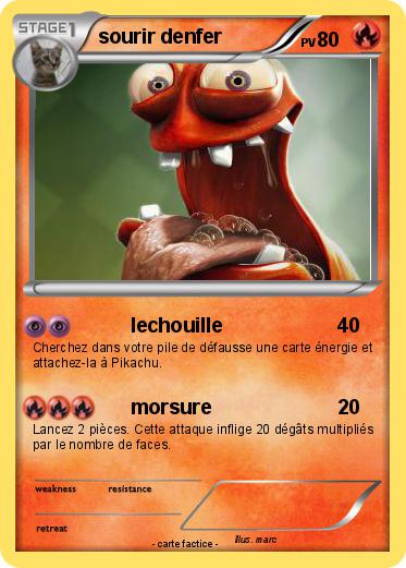 Pokemon sourir denfer