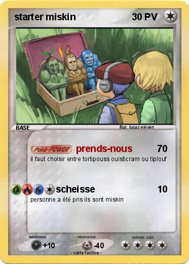 Pokemon starter miskin