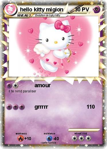 Pokemon hello kitty migion