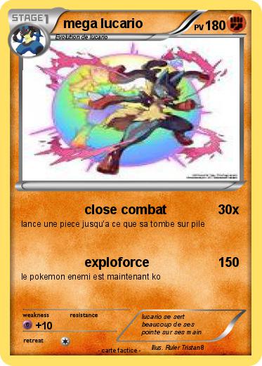 Pokemon mega lucario