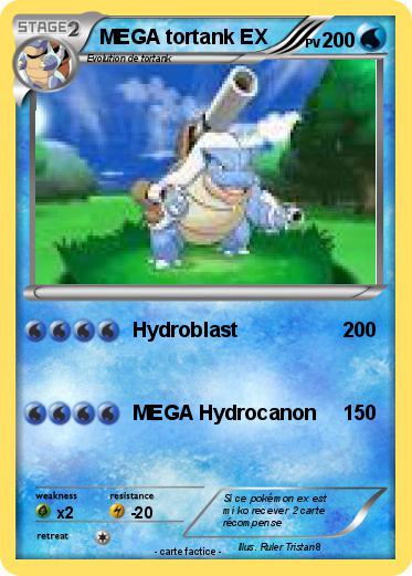 Pokemon MEGA tortank EX