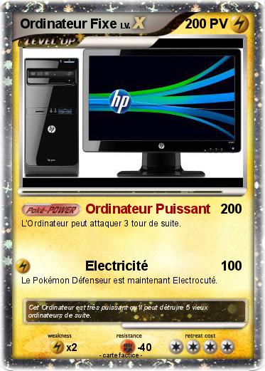 Pokemon Ordinateur Fixe