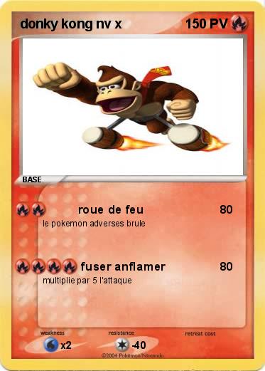 Pokemon donky kong nv x