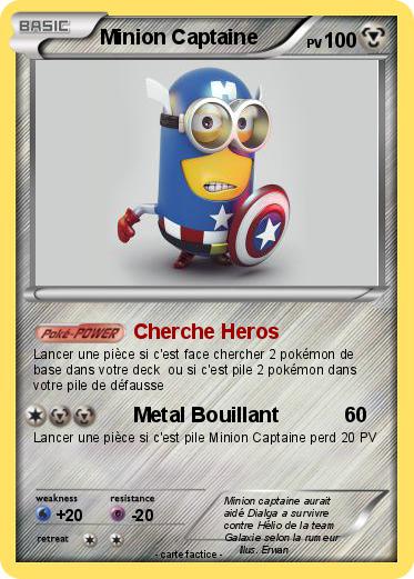 Pokemon Minion Captaine