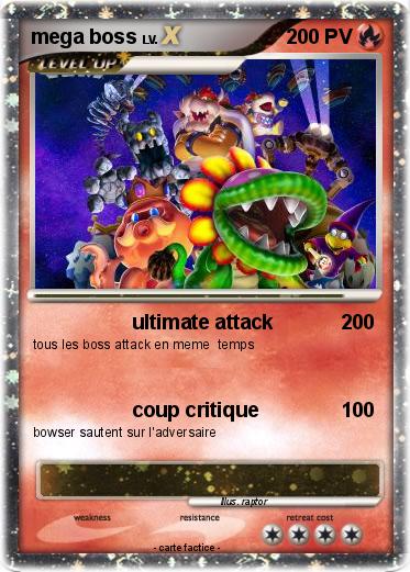 Pokemon mega boss