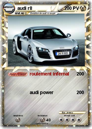 Pokemon audi r8