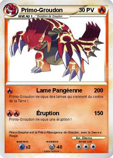 Pokemon Primo-Groudon