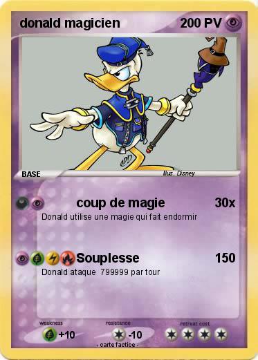 Pokemon donald magicien