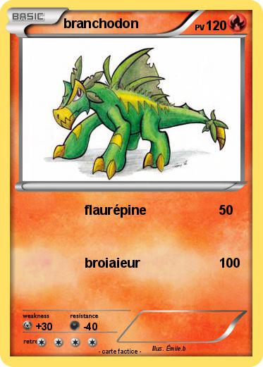 Pokemon branchodon
