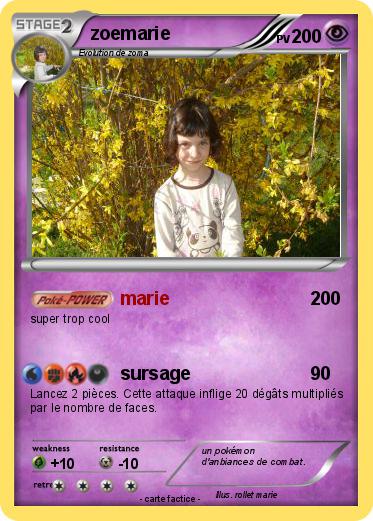 Pokemon zoemarie