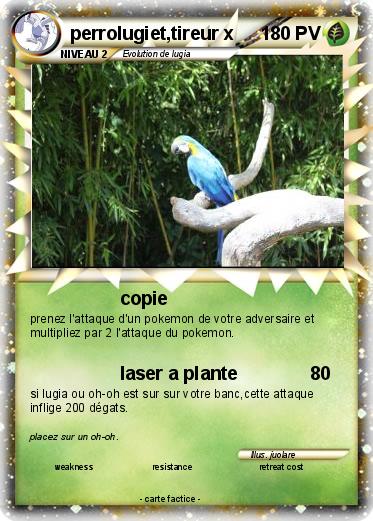 Pokemon perrolugiet,tireur x