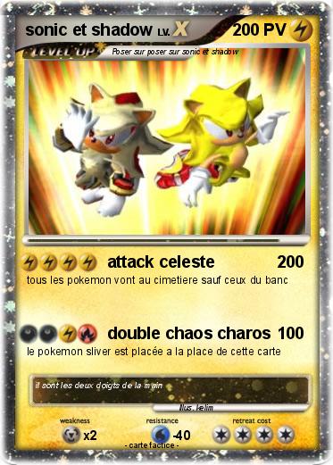 Pokemon sonic et shadow