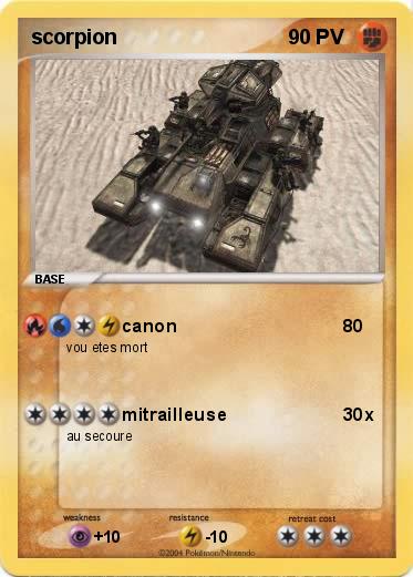 Pokemon scorpion