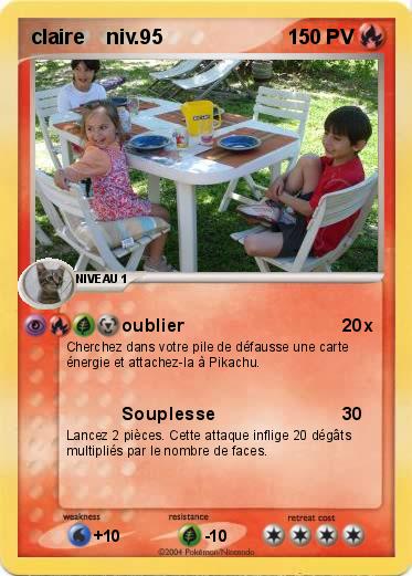 Pokemon claire    niv.95