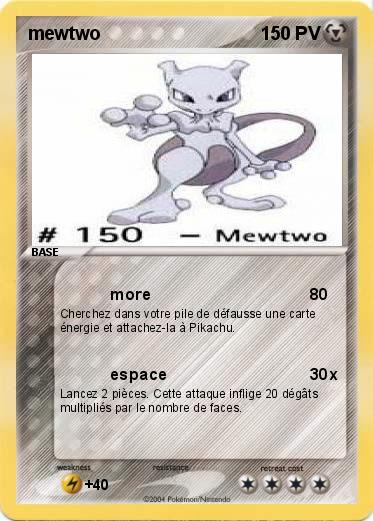 Pokemon mewtwo