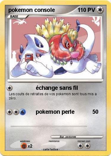 Pokemon pokemon console