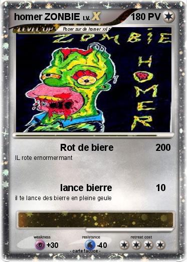 Pokemon homer ZONBIE