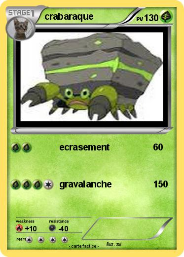 Pokemon crabaraque